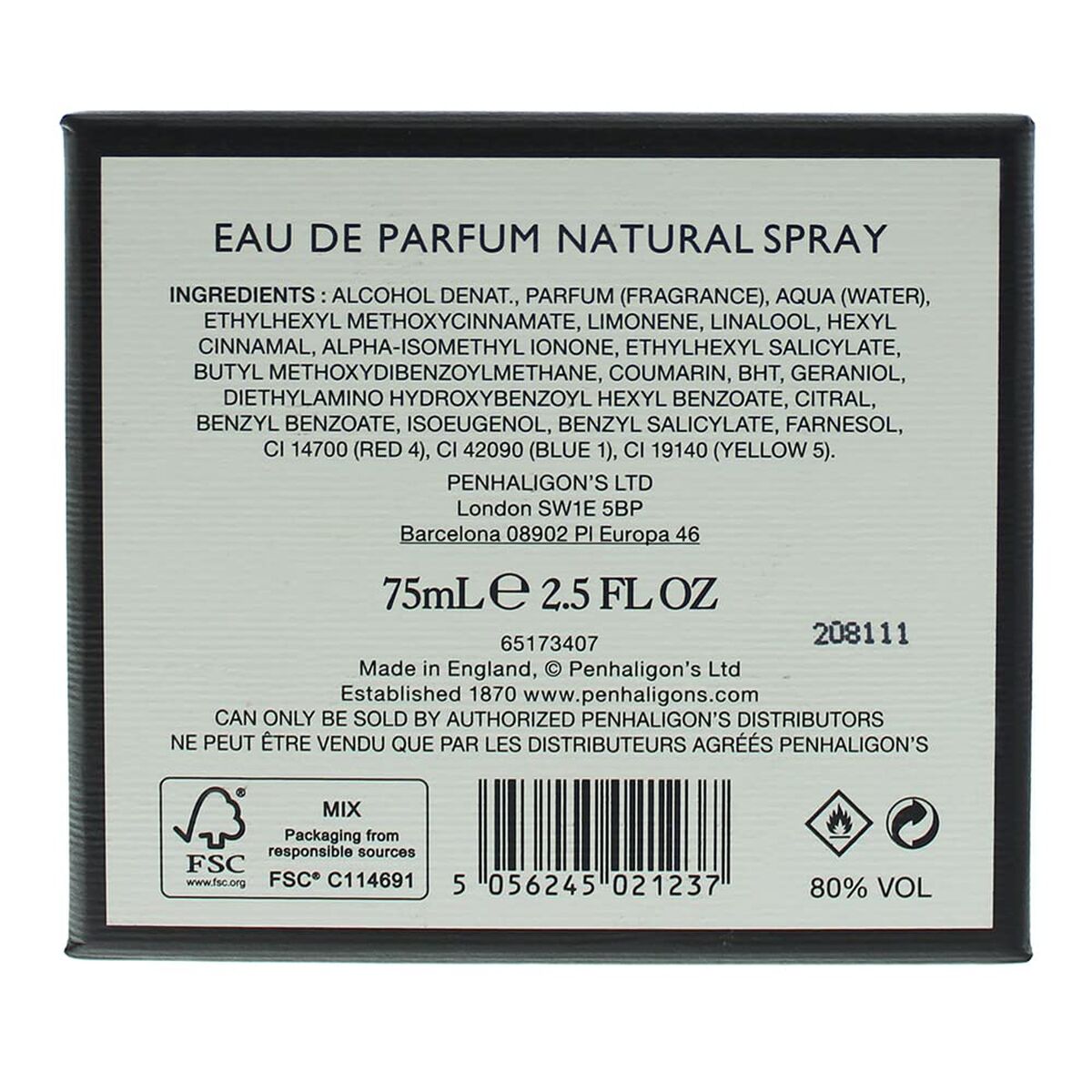 Damesparfum Penhaligon's The Revenge of Lady Blanche 75 ml