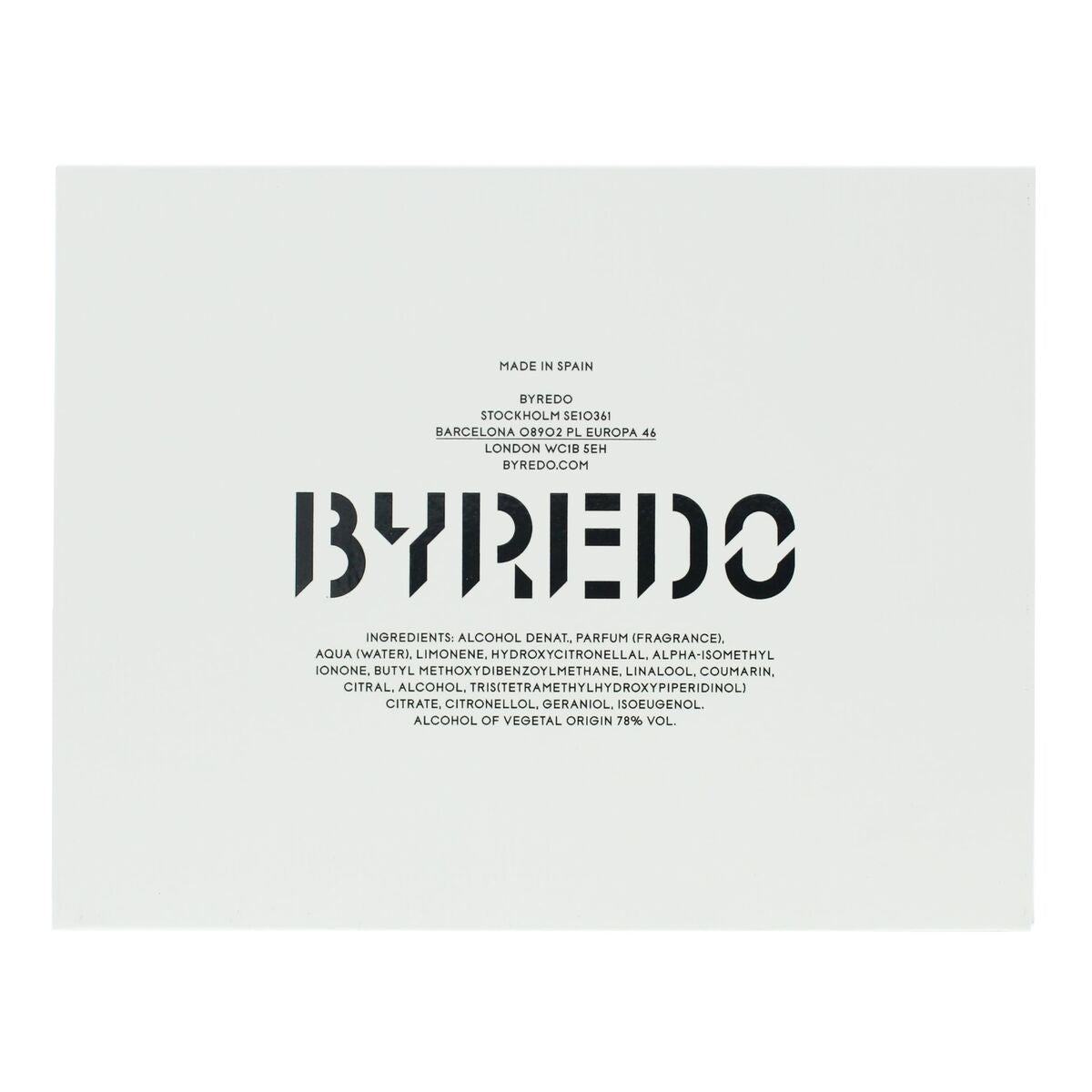 Uniseks Parfum Byredo BAL D'AFRIQUE EDP 100 ml