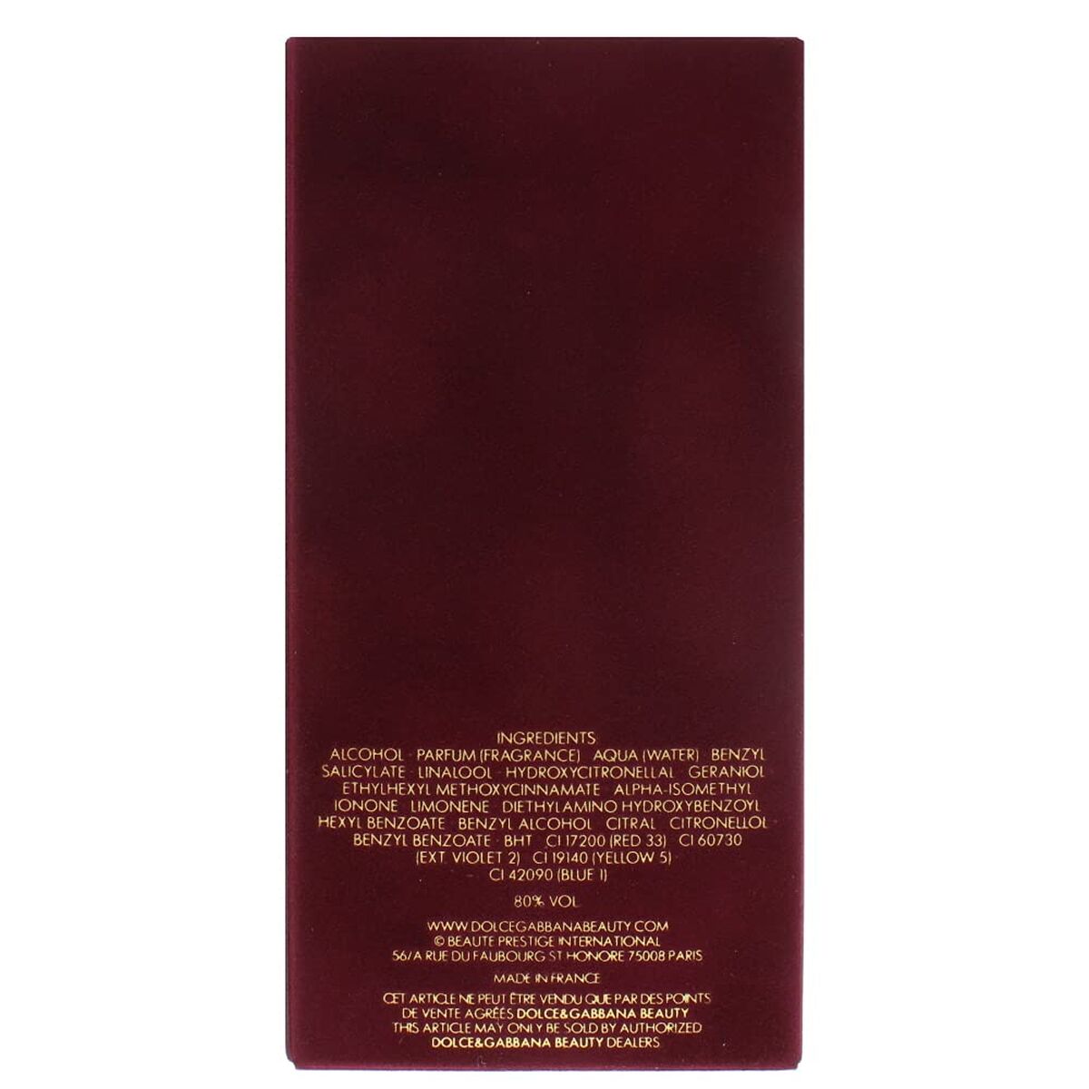 Damesparfum D&G DOLCE & GABBANA POUR FEMME EDP