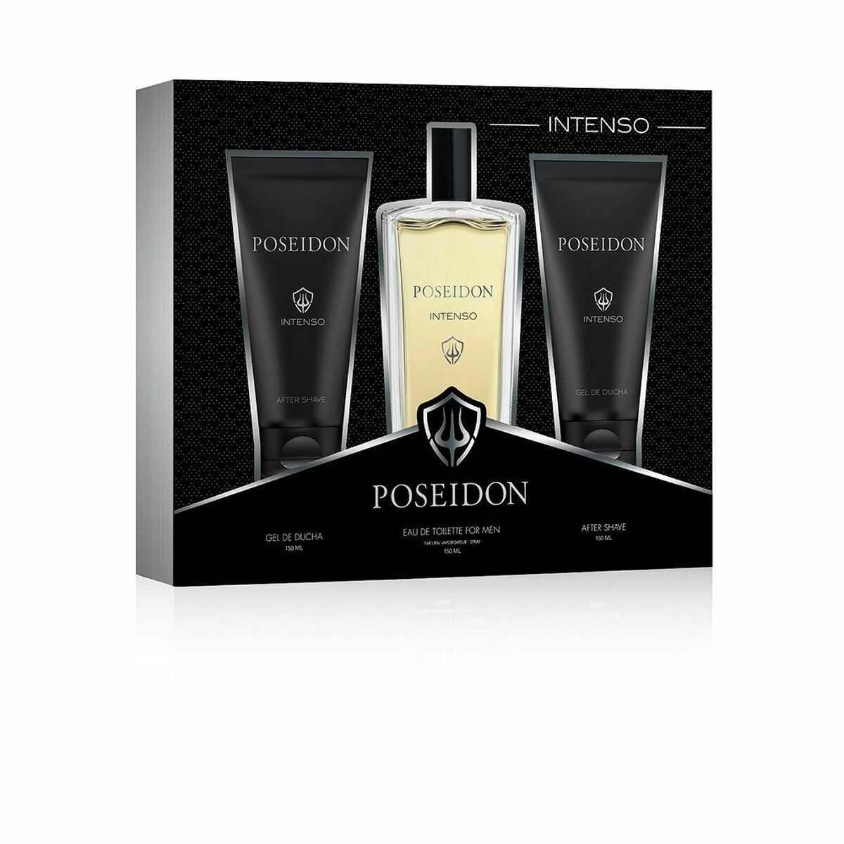 Parfumset voor Heren Poseidon Intenso 3 Onderdelen