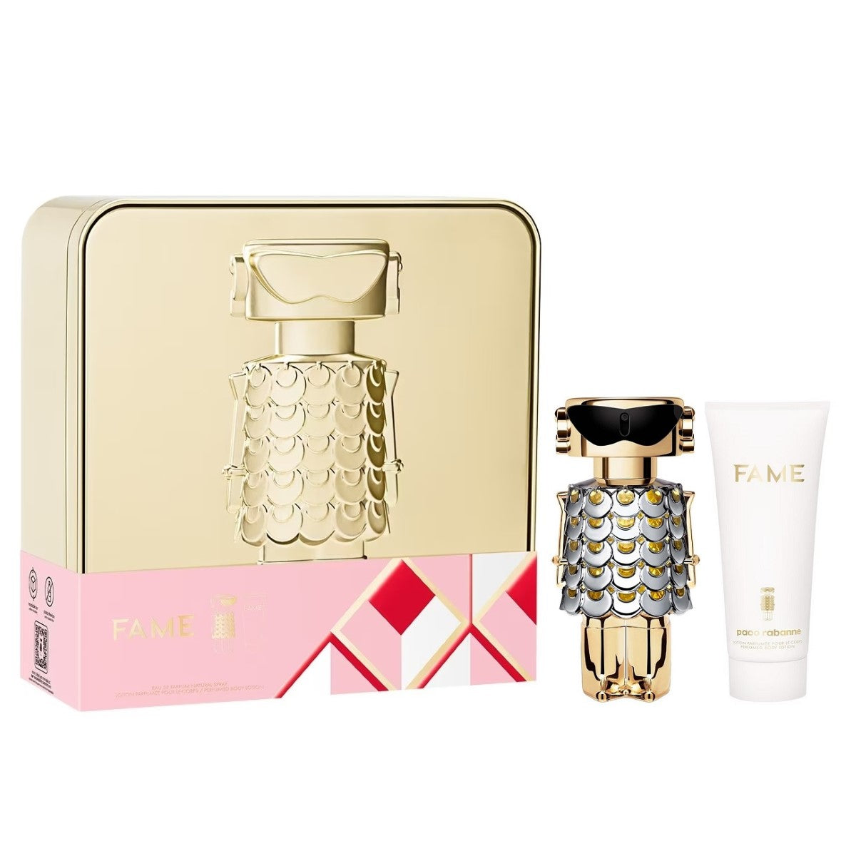 Parfumset voor Dames Paco Rabanne Fame 2 Onderdelen